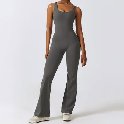 V-Back Jumpsuit