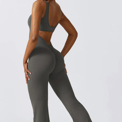 V-Back Jumpsuit